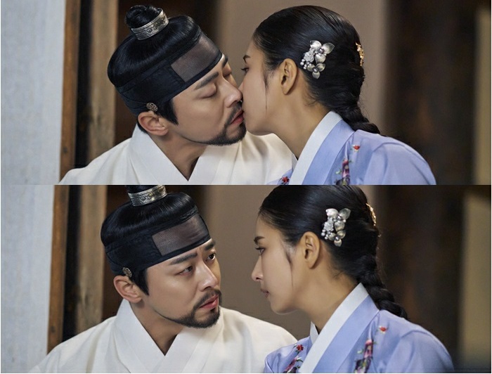종영 '세작', 결말은…<b>조정석</b>, 여인 <b>신세경</b>과 <b>키스</b> '꿈일까?'