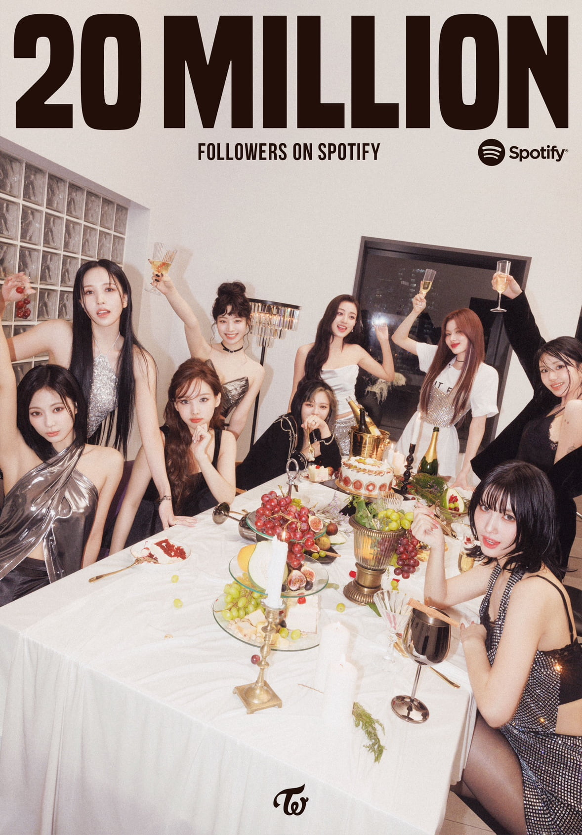 <b>트와이스</b>, <b>스포티파이</b> 팔로워 2000만 달성
