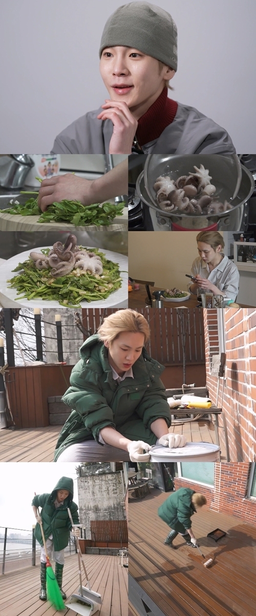 ‘키장금’ 등장..<b>샤이니</b> 키, 봄맞이 제철 ‘주꾸미나리 <b>샐러드</b>’ 공개 (‘나...