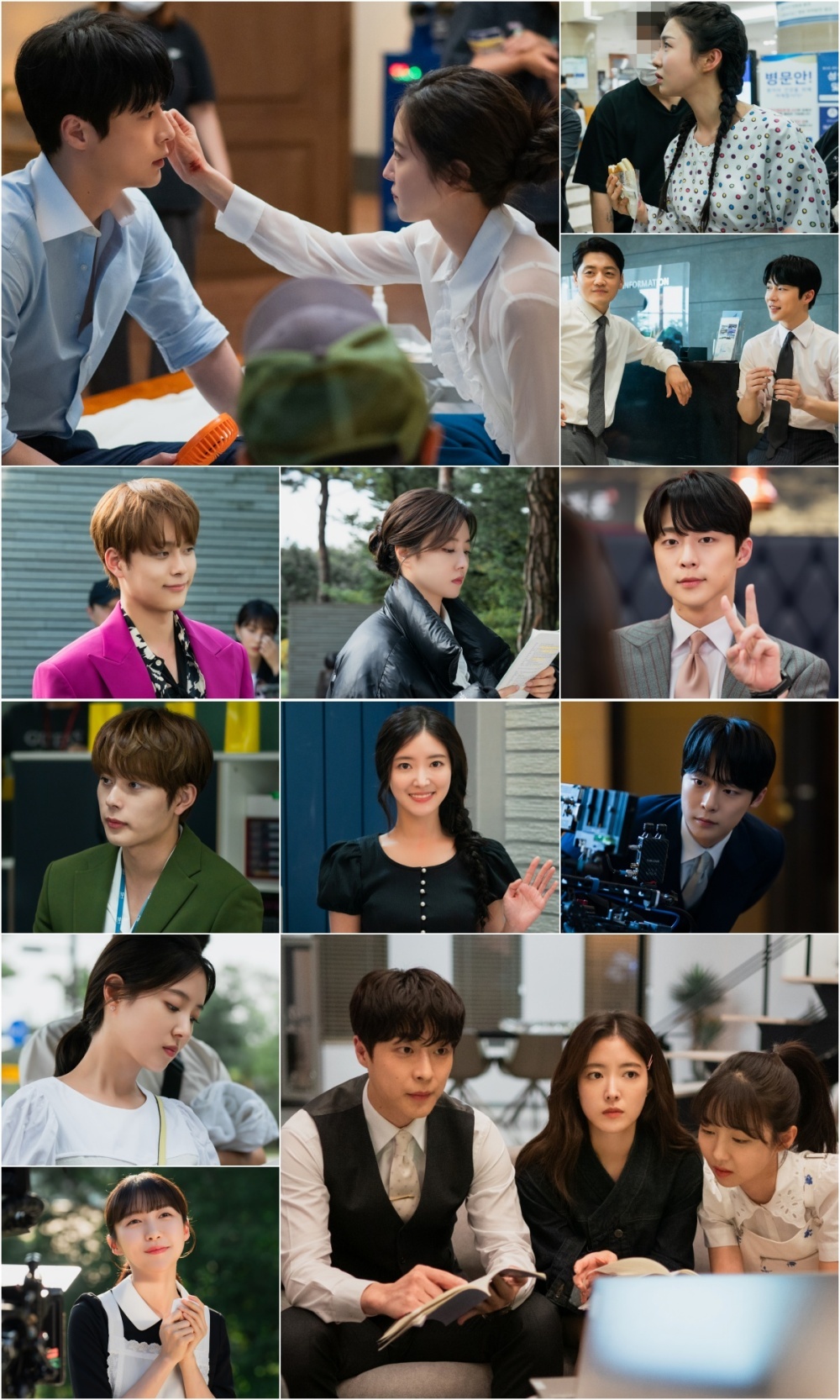 '열녀박씨', <b>이세영</b>·배인혁·<b>주현영</b>·유선호 열정 가득 촬영 뒷모습 공개 [N...