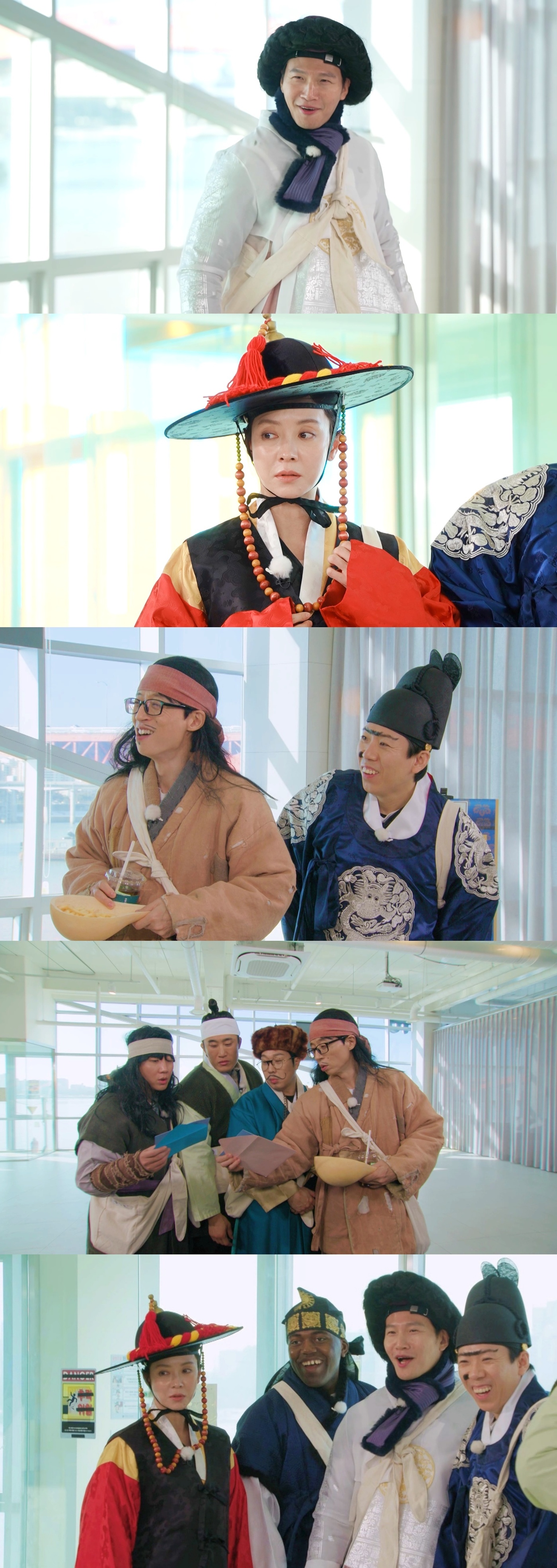 '<b>런닝맨</b>' <b>지석진</b> 복귀 앞두고 멤버들 여장·노비·추노꾼 변신