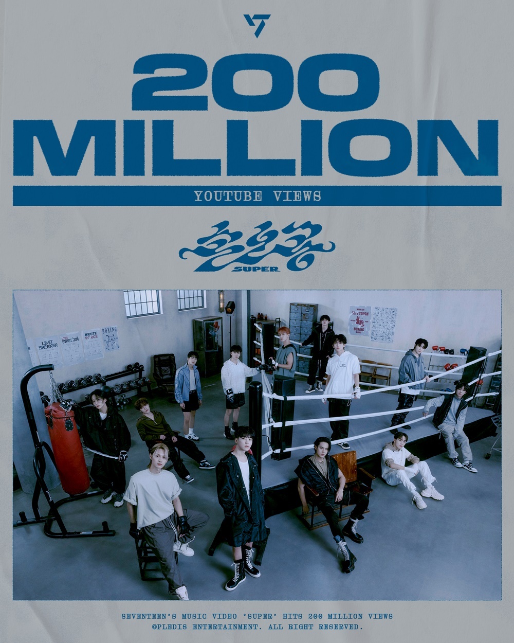 <b>세븐틴</b> '<b>손오공</b>' MV, <b>2억뷰</b> 돌파…통산 두 번째 기록