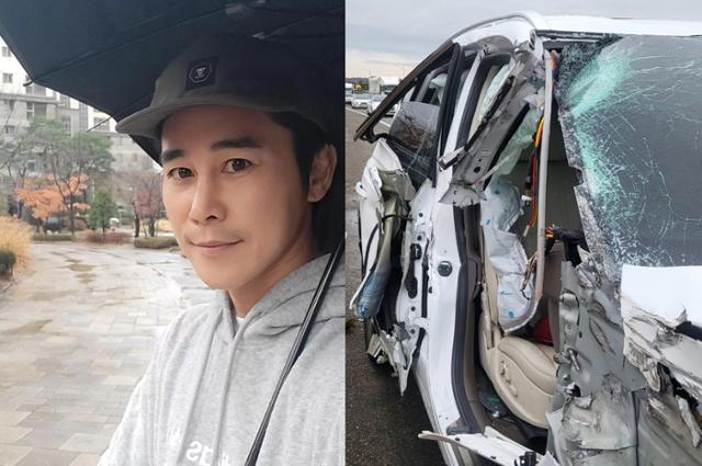 <b>정태우</b> "며칠 전 <b>교통사고</b>…차 많이 손상됐지만 난 괜찮아"