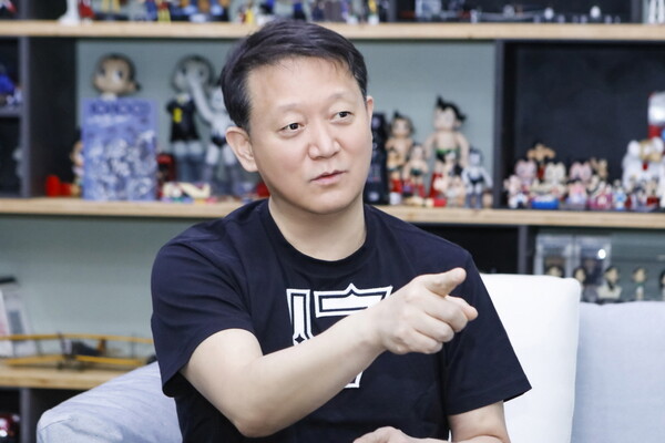 <b>김광수</b> "<b>한류홀딩스 3차례</b> 만났다, 심사숙고 후 최종 결정 하겠다"