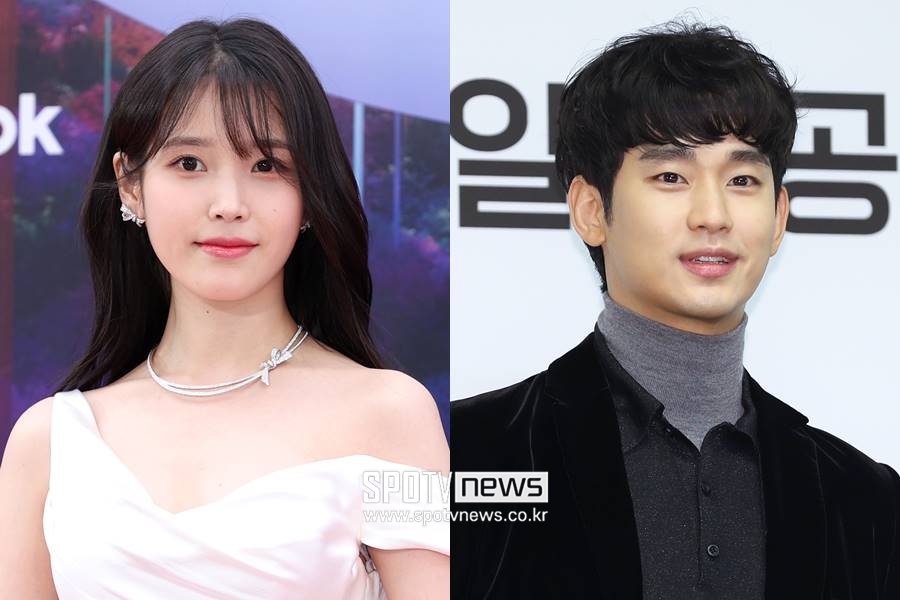 "배우 발성을 여기서 쓰네" <b>김수현</b>, <b>아이유 콘서트</b> 방문…'나몰이' 팬 인증