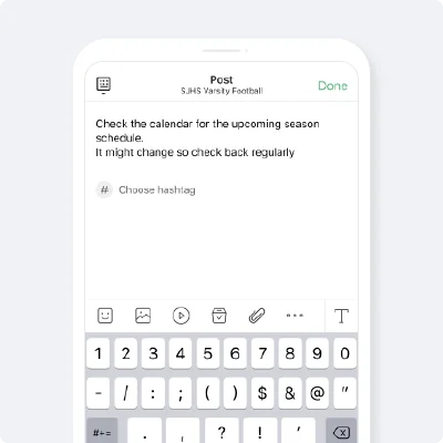Writing posts with Text Editor : Tutorials | BAND